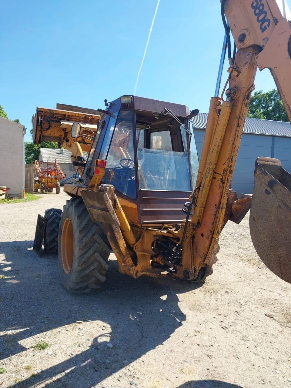 Koparko ładowarka Case 580G łyżko-krokodyl teleskop 4x4