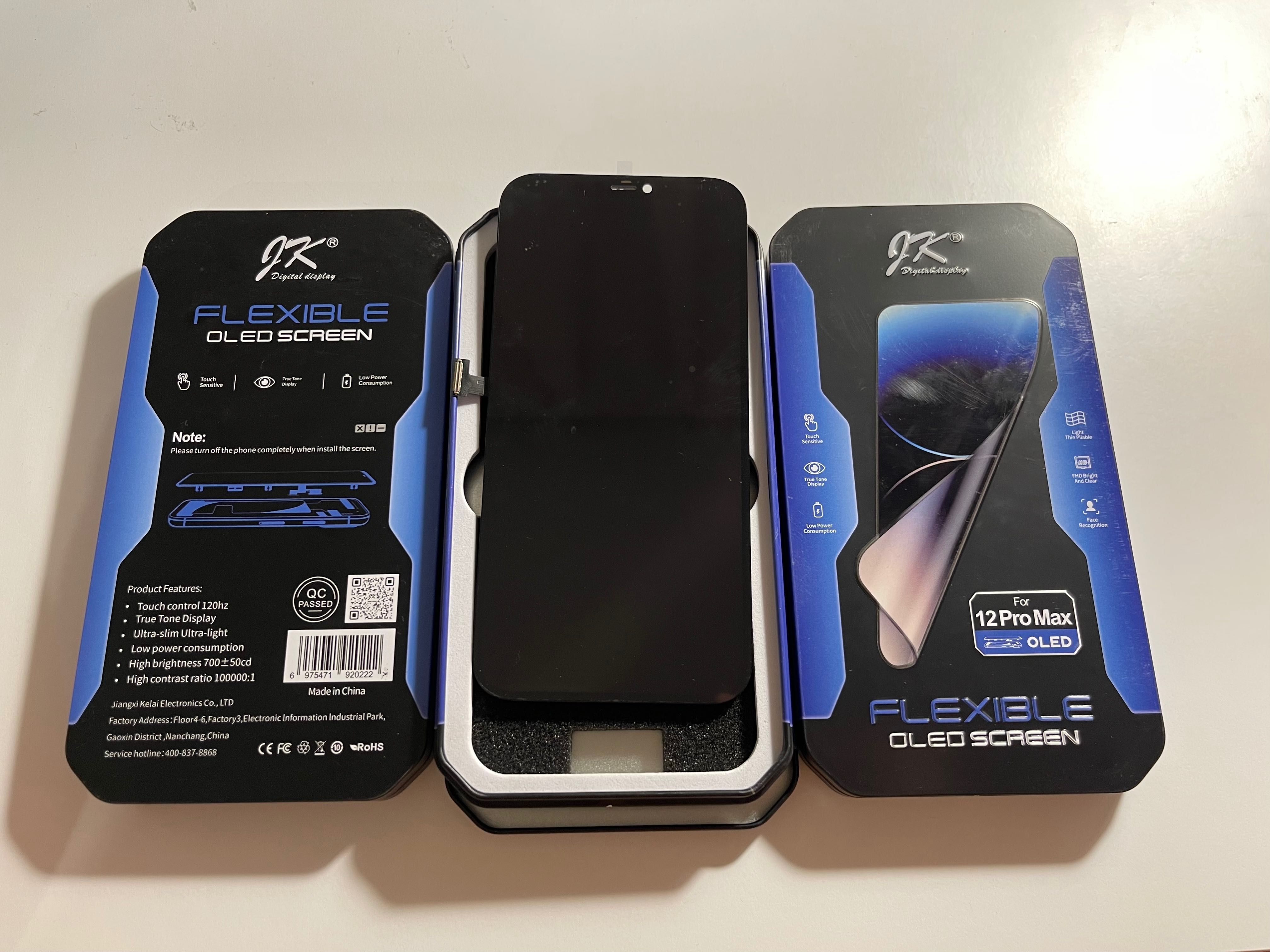 SOFT OLED iPhone 12 Pro Max IC дисплей экран скло модуль как оригинал