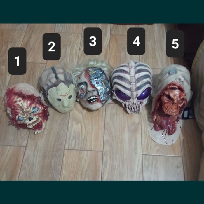 Para venda máscaras Carnaval Halloween