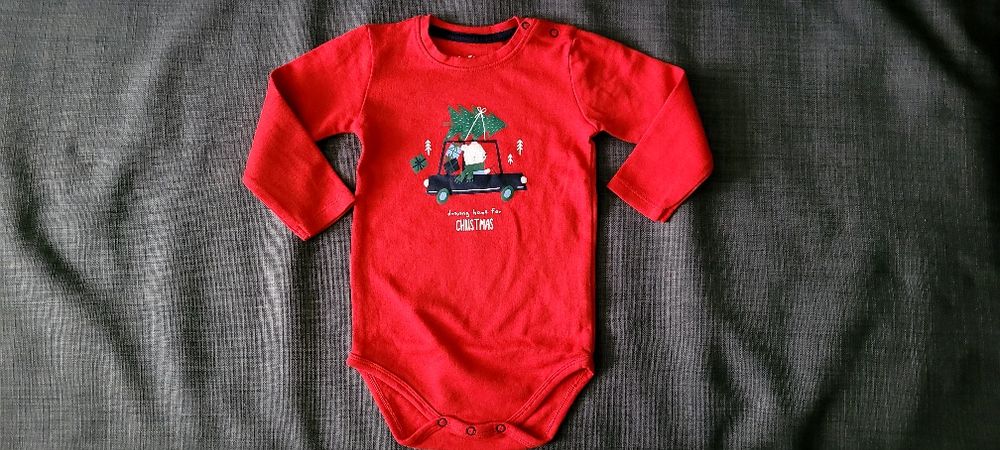 Body rozmiar 86-nowe motyw Świąteczny