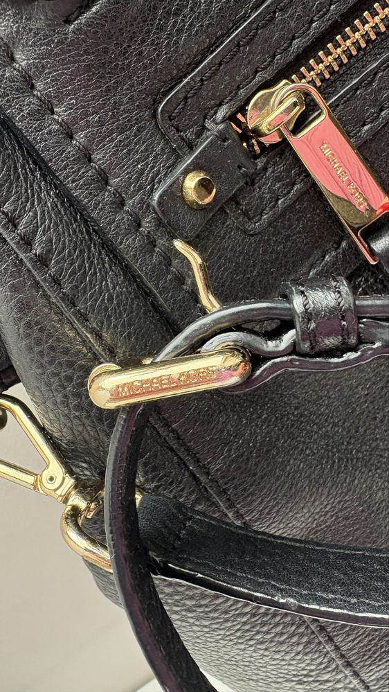 Torebka czarna skorzana Michael Kors duża