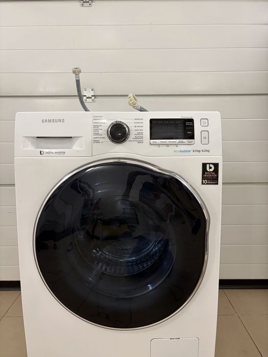 Pralko suszarka Samsung ecobubble model WD80J6410AW