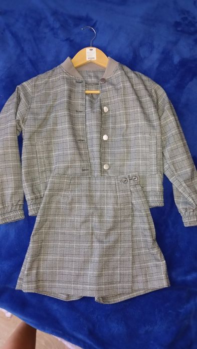 Бомбер и шорты юбка для девочки