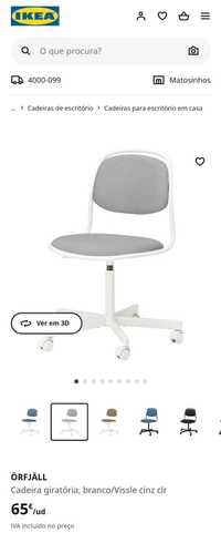 Cadeira giratória ÖRFJÄLL (IKEA)