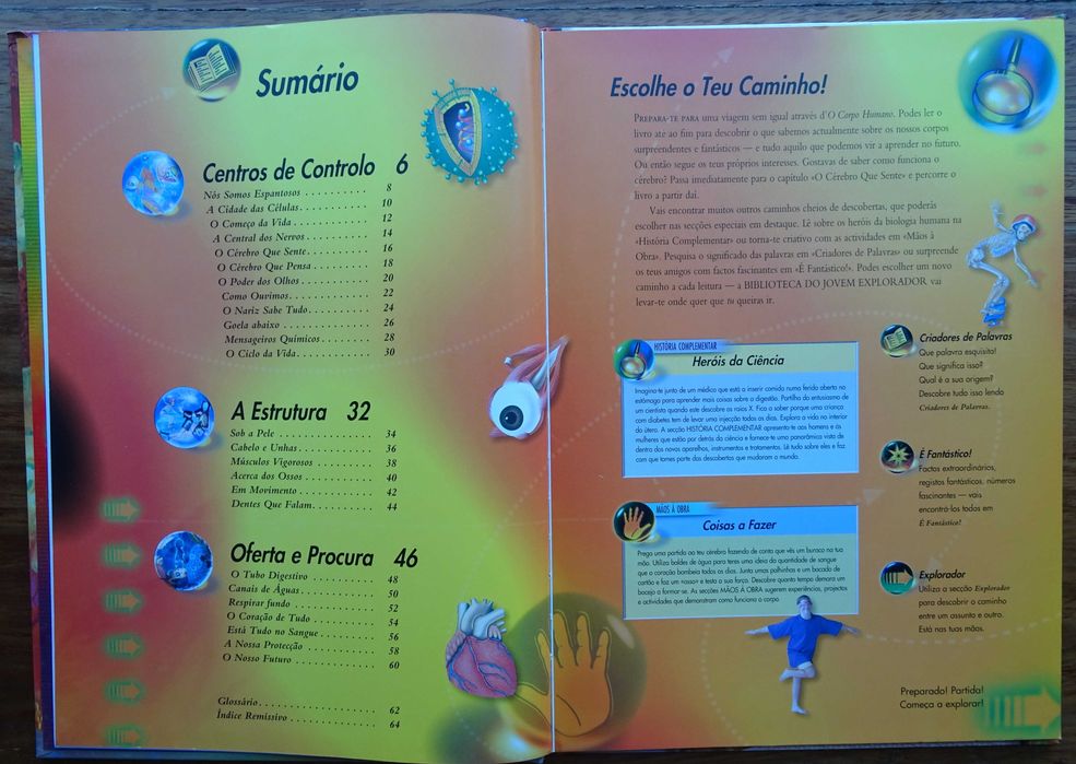 O Corpo Humano (Biblioteca do Jovem Explorador)