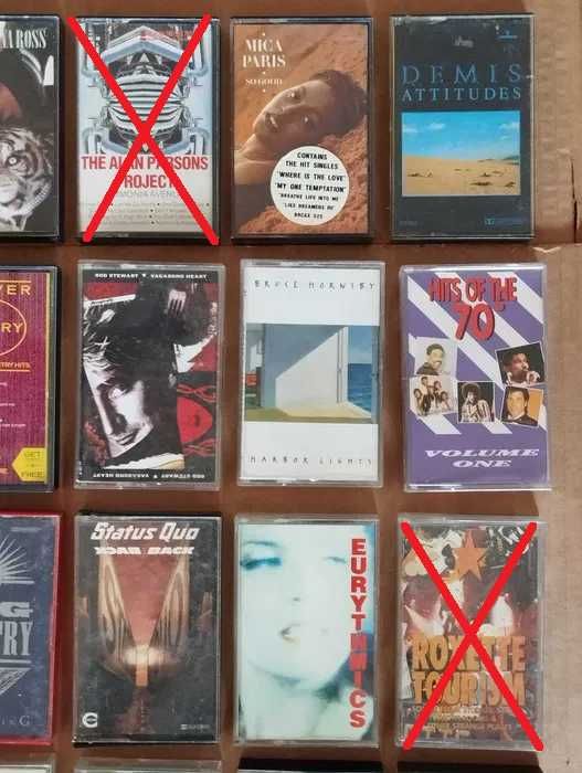 Várias Cassetes Antigas Internacionais #C03L01