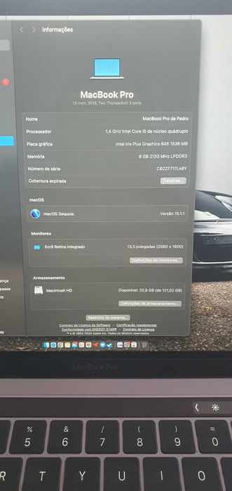 Apple MacBook Pro 2019 | 13.3" | Touch Bar