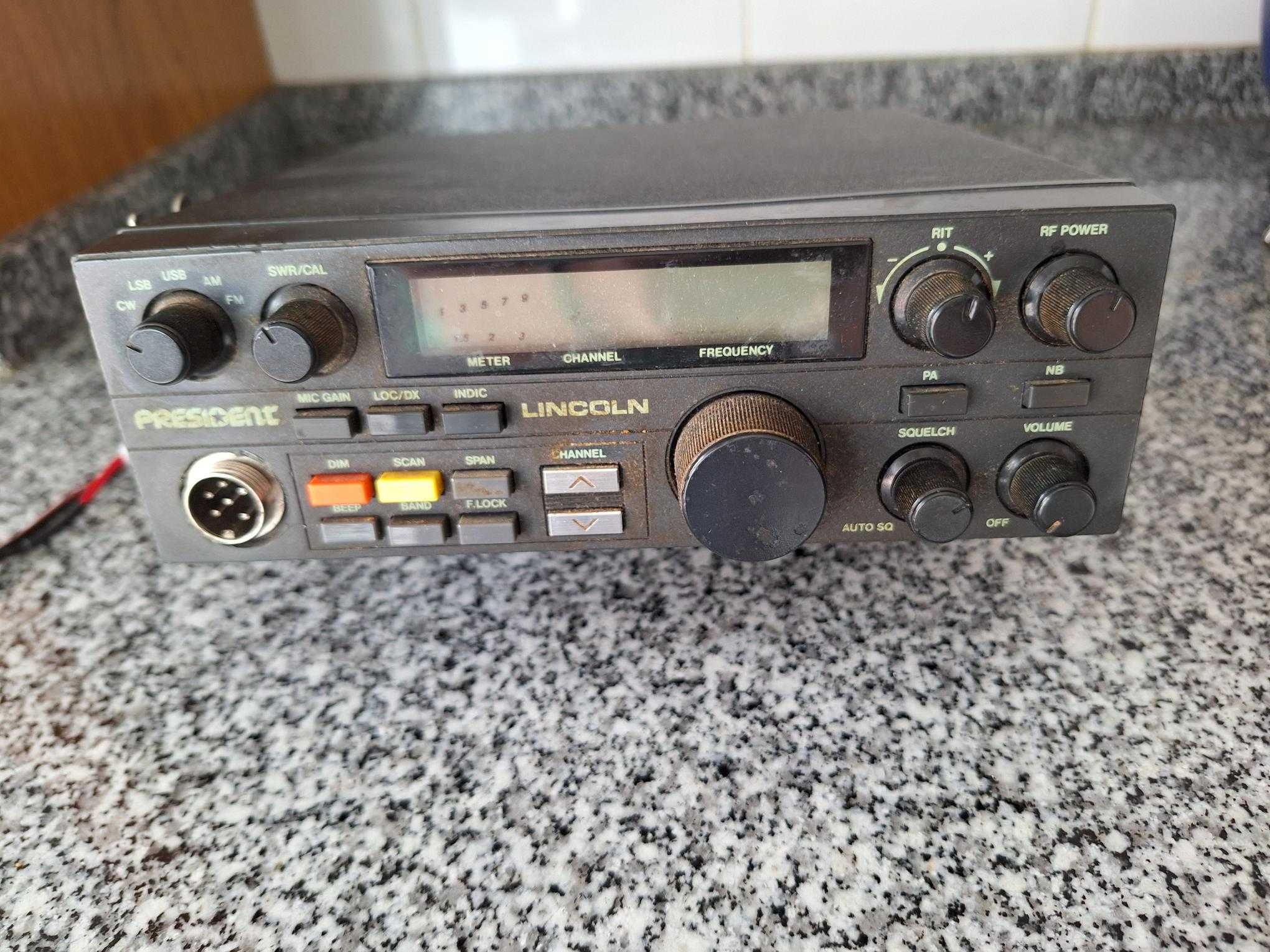 Rádio cb President LINCOLN - rádio