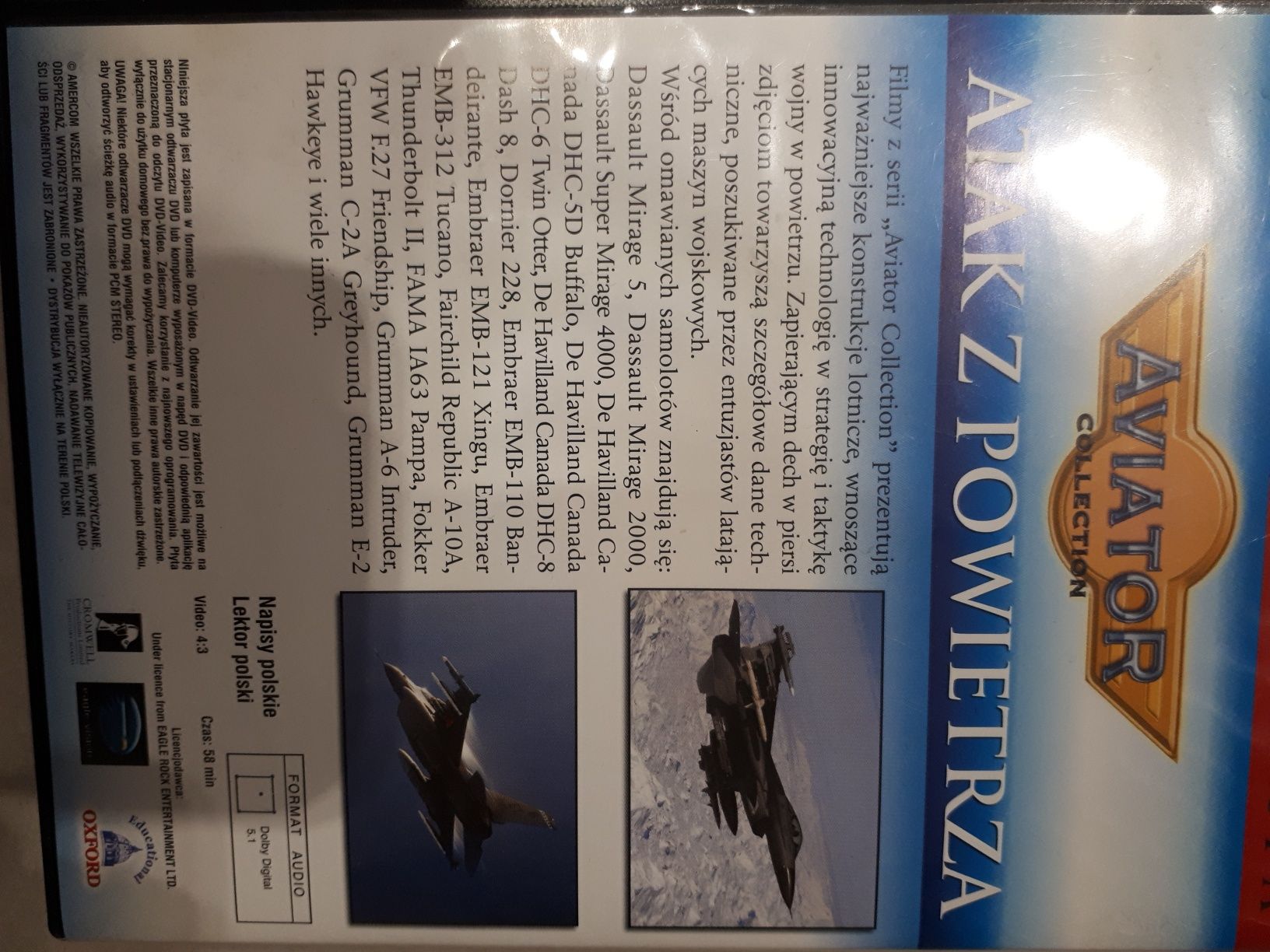 Samoloty świata DVD - zestaw 25 płyt