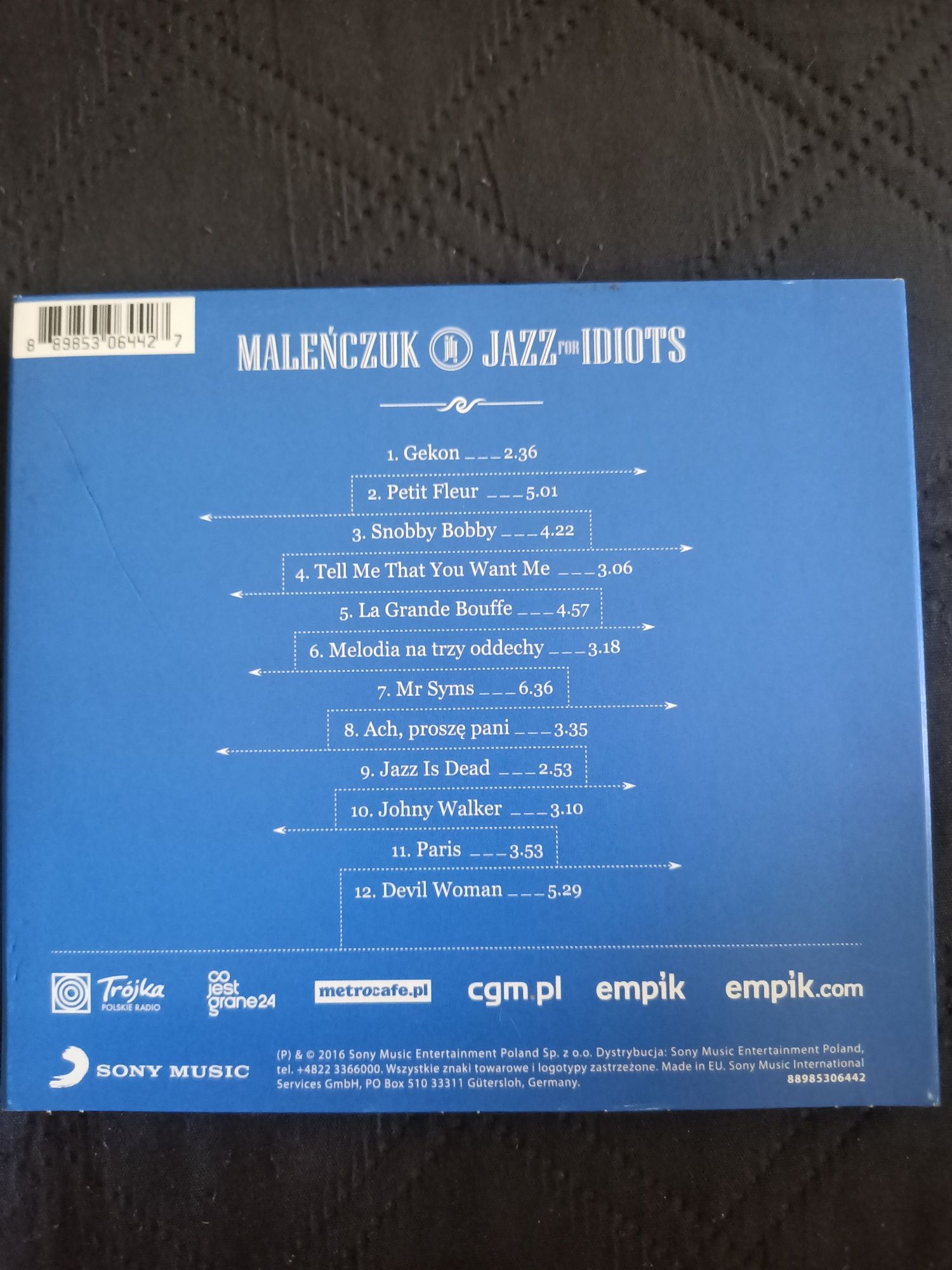 Jazz for Idiots Maleńczuk CD