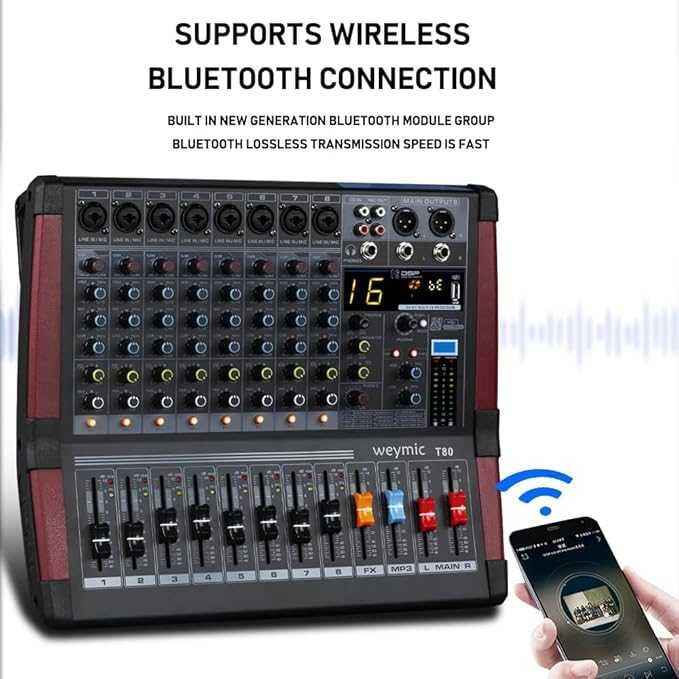 Mikser 8 kanałowy T80