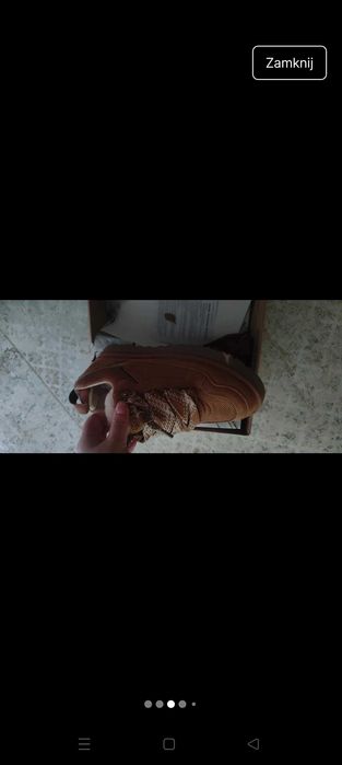 Buty brązowe ocieplane