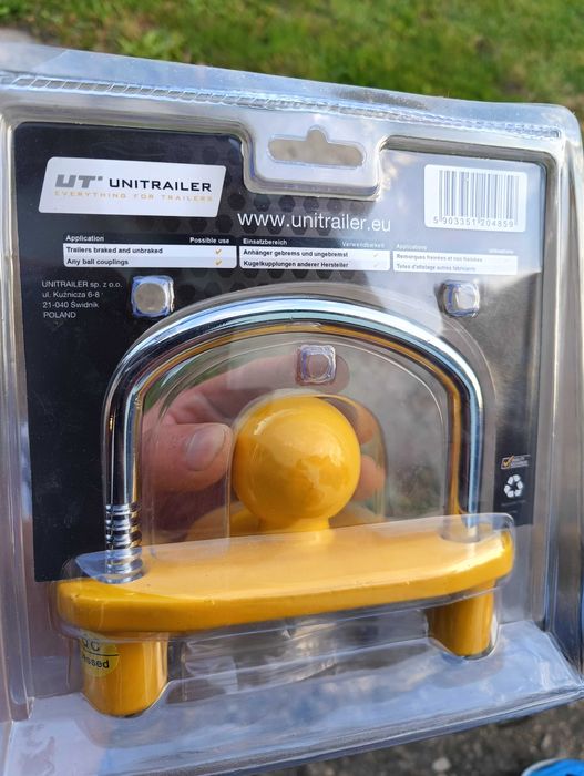Zabezpieczenie zaczepu kulowego przyczepy