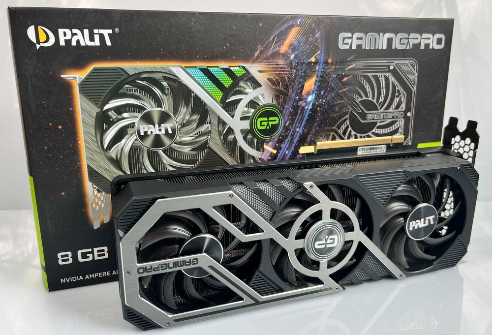 Karta graficzna Palit GeForce RTX 3070 GamingPro 8GB GDDR6 RGB GW12M