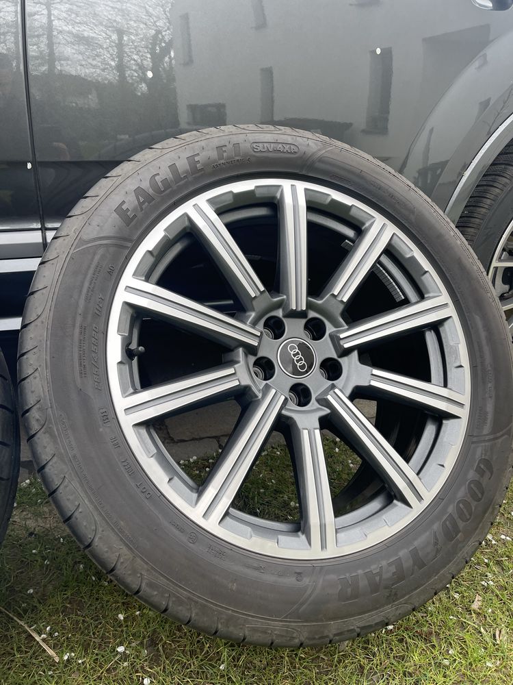 Felgi Aluminiowe 5x112 do AUDI Q7 20” + nowe opony 285x45x20