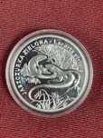 Jaszczurka 20 zł Srebrna Moneta 2009