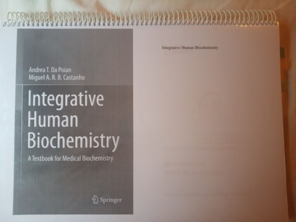 Livro "Integrative Human Biochemistry"