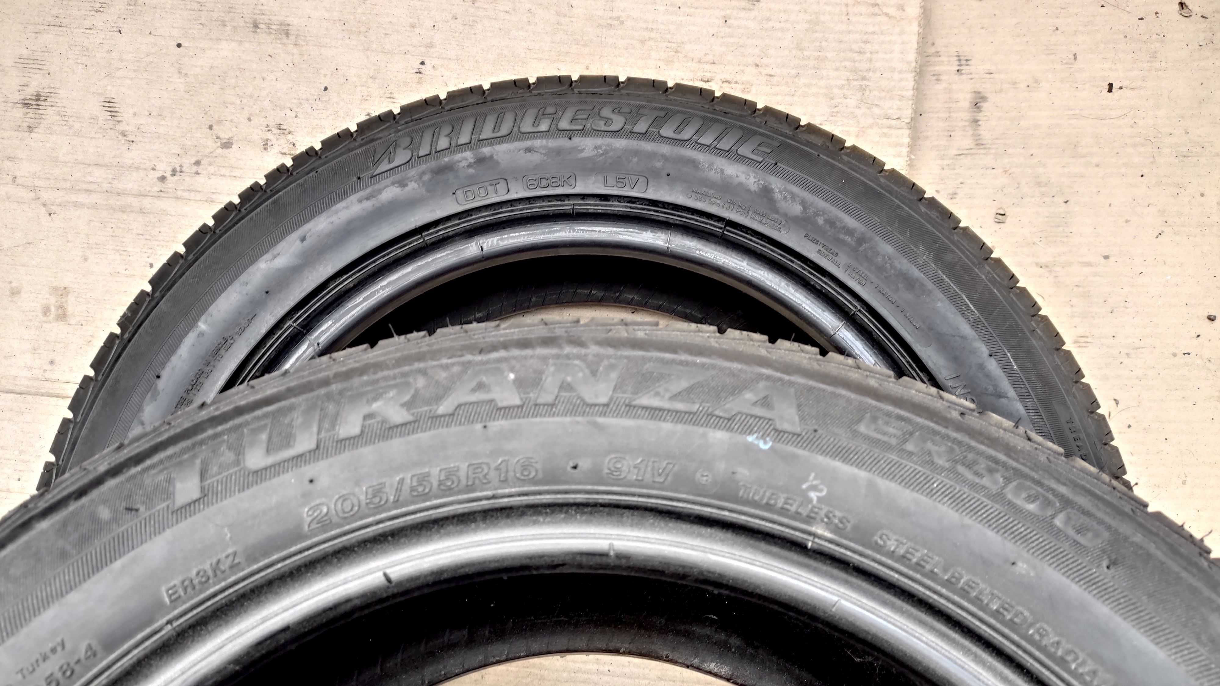 Шини  205/55R16 Bridgestone Turanza ER300 .