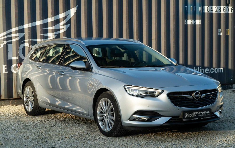 OPEL INSIGNIA 1.5 TURBO 165KM * lampy iLux * kamera hak * bezwypadkowa