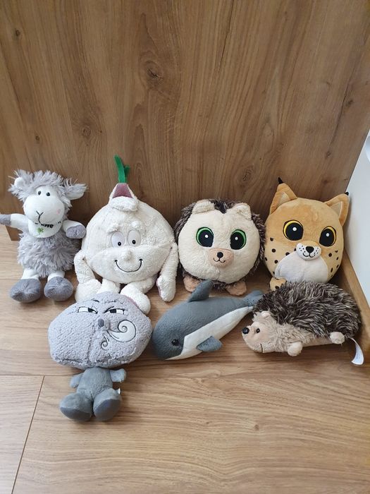 Maskotki dla dzieci zestaw 7 sztuk