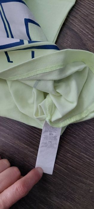 Top damski sportowy z nadrukiem bawełna S