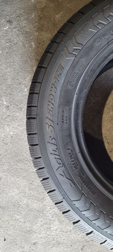 215/65r15C 104/102T Michelin Agilis 51 Snow-Ice z 2023r jak nowe.