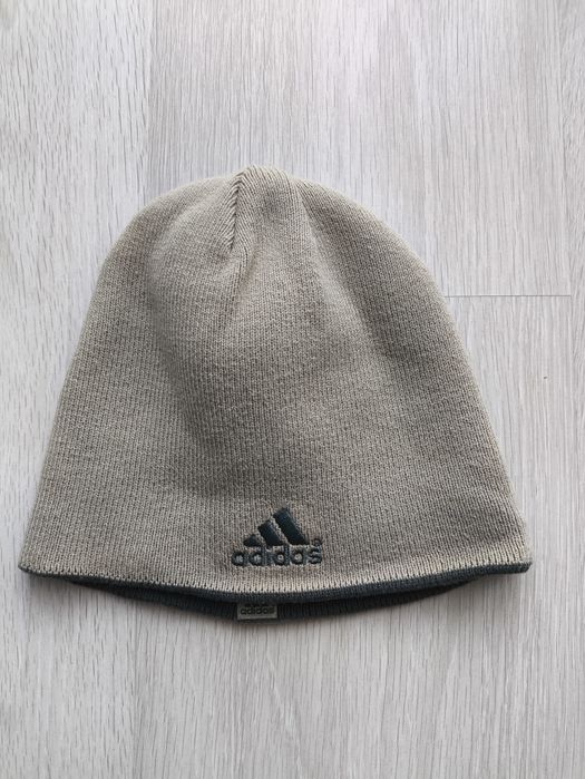 Czapka Adidas męska, zimowa, beżowa , USA.