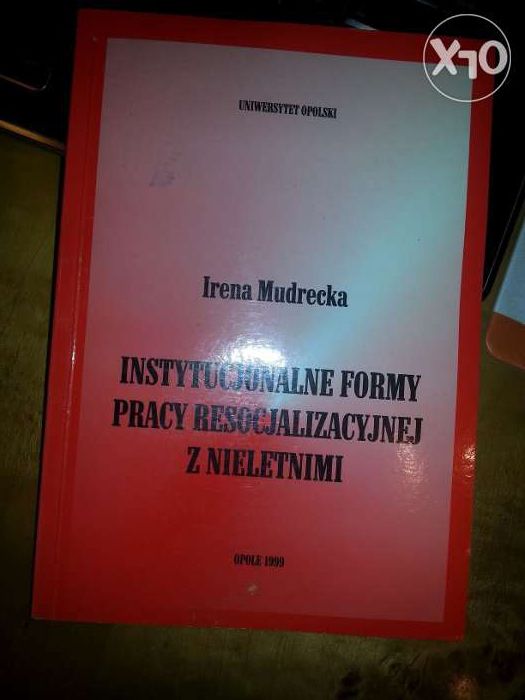 Instytucjonalne formy pracy resocjalizacyjnej z nieletnimi I. Mudrecka