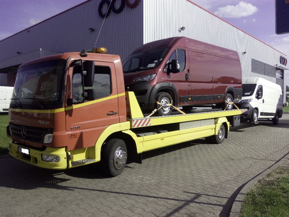 Pomoc drogowa S8 MOP Michałowice transport maszyn rolniczych 6Ton