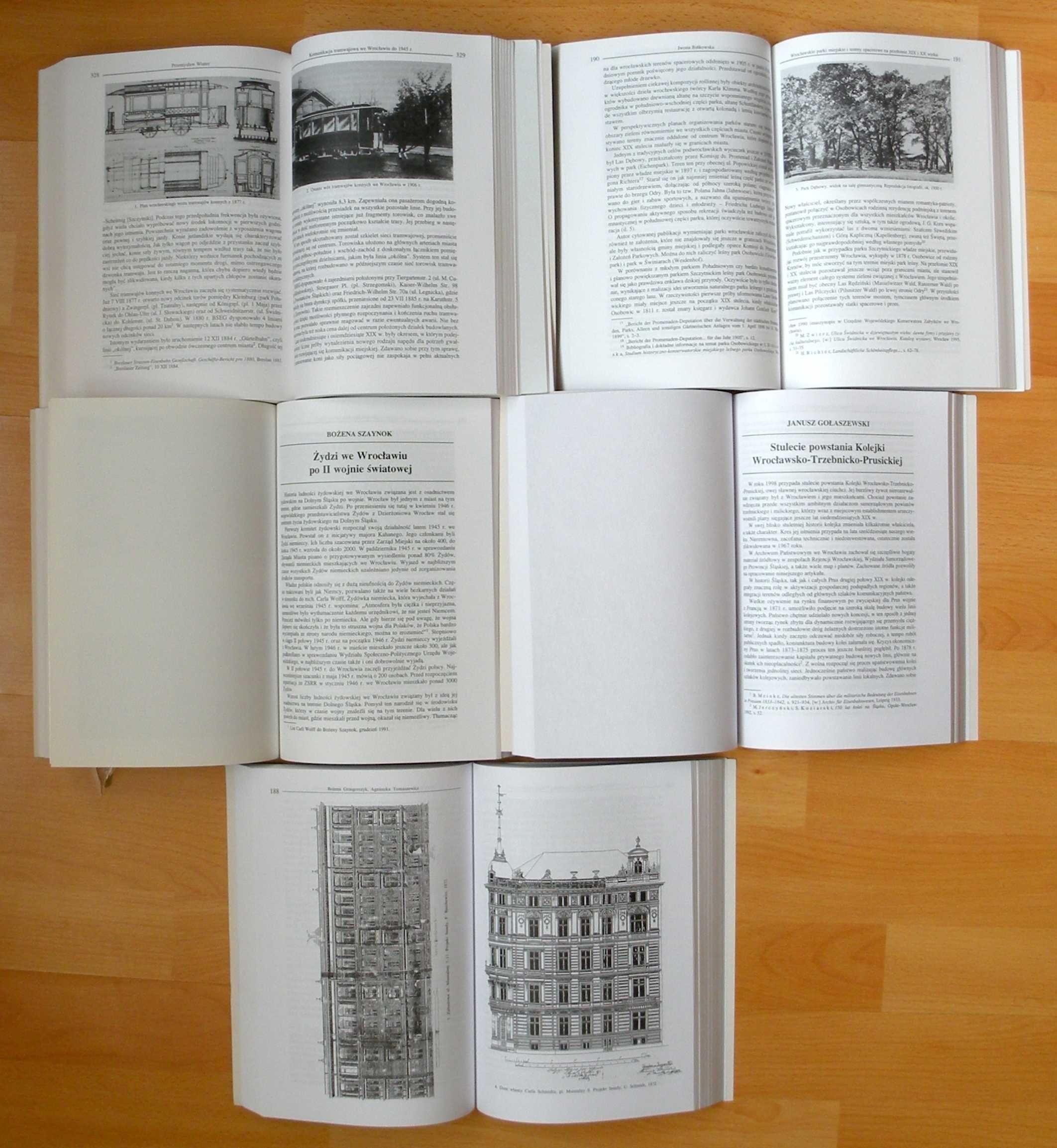 Rocznik Wrocławski, kolekcja 5 tomów, od 2 (1995) do 6 (2000)