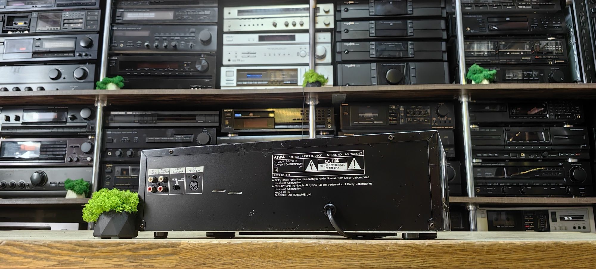Касетний програвач Aiwa AD-WX333