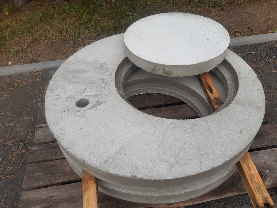 Pokrywa studni z włazem do montażu Abisynki