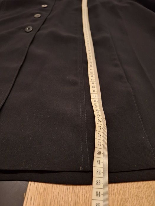 Marynarka żakiet czarny jak nowy roz 52 elegancki lejący