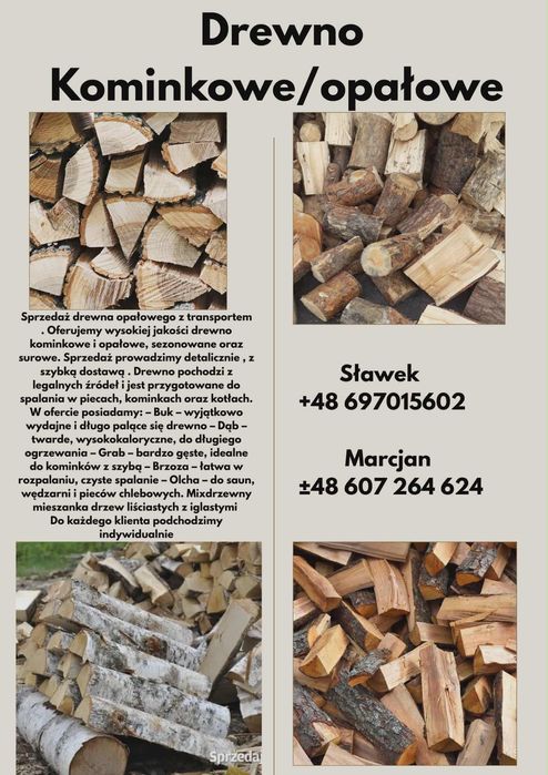 Drewno opałowe kontakt tel/sms