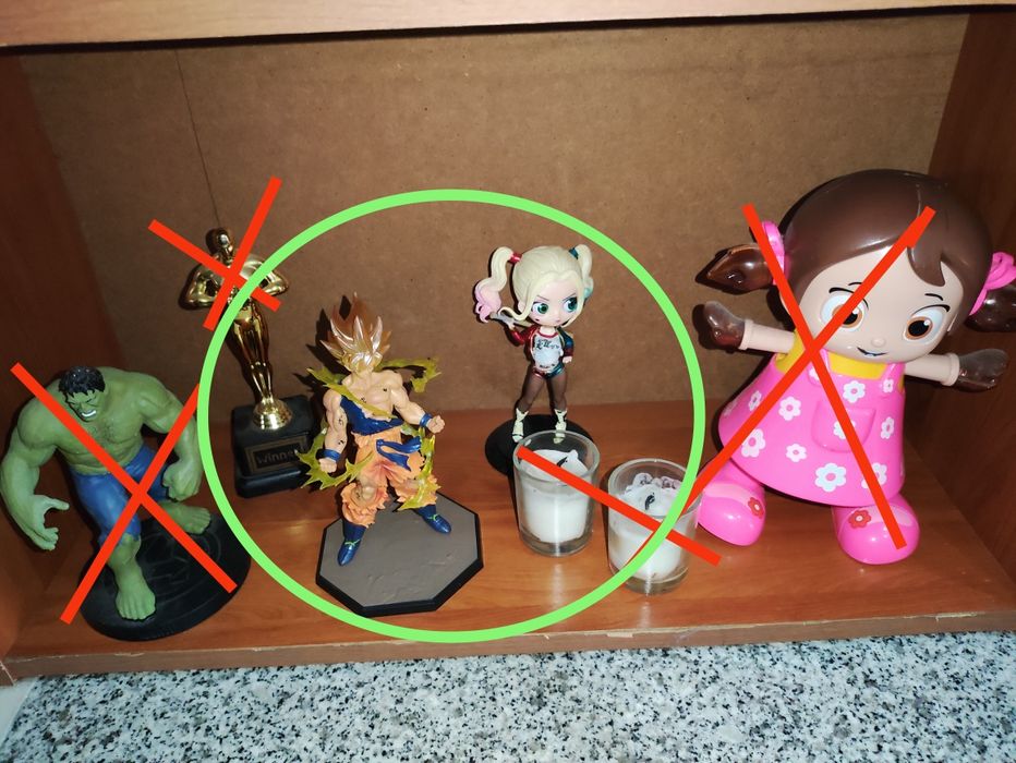 Action Figures e Carros de Coleção