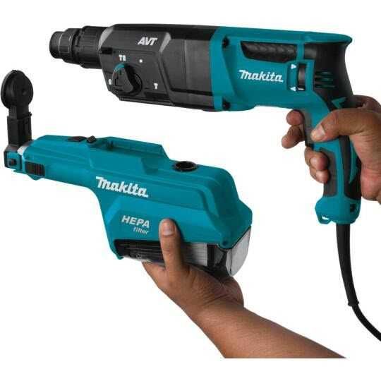 Перфоратор сетевой с системой пылеудаления Makita HR2650J из Німеччині