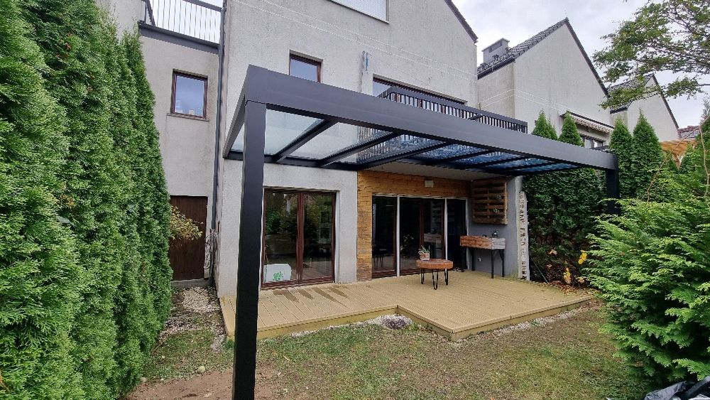 Taras kompozytowy uzywany, deski plus bloczki