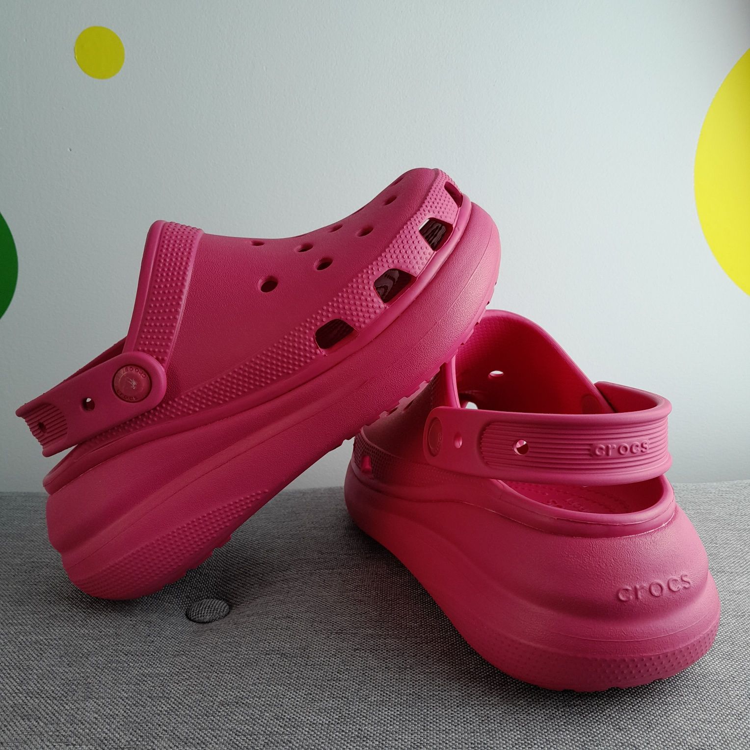 Жіночі Сабо крокс на платформі Crocs Crush JUICE