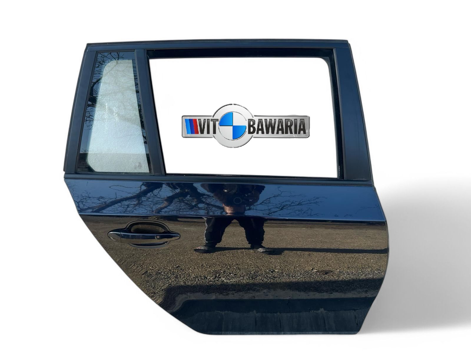 Drzwi prawy tył BMW E61 Carbonschwarz Metallic 416