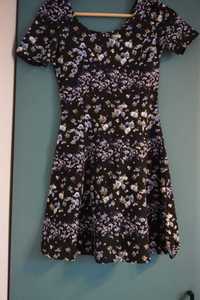 H&M Sukienka z motywem kwiatowym Rozmiar 36