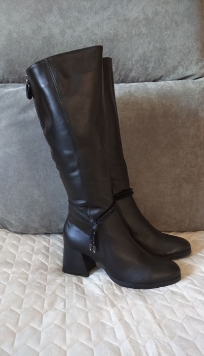 Чоботи із натуральної шкіри Angels, весна-осінь, розмір 41