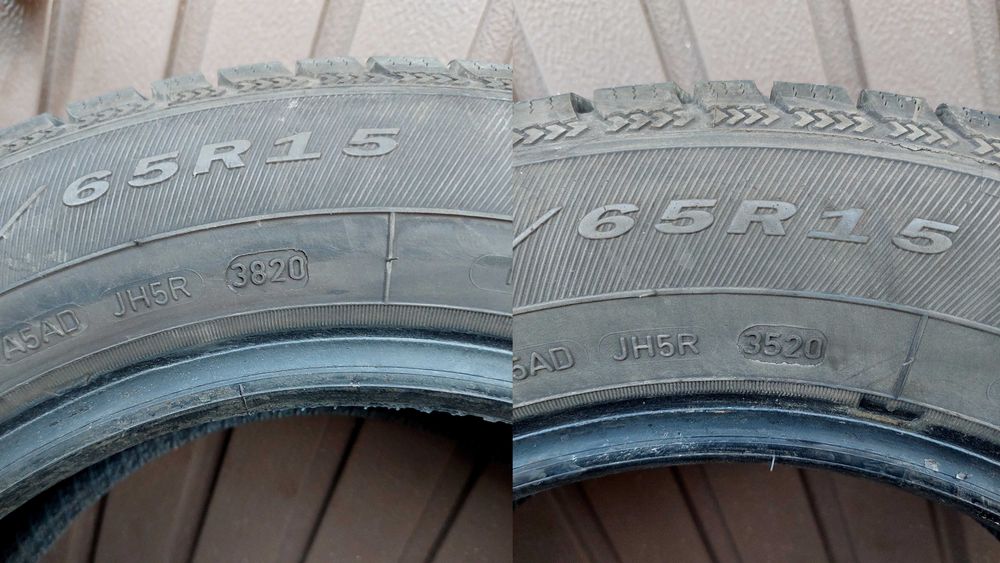 4 opony zimowe Dębica Frigo 2 185/65R15 7,7/7,3mm