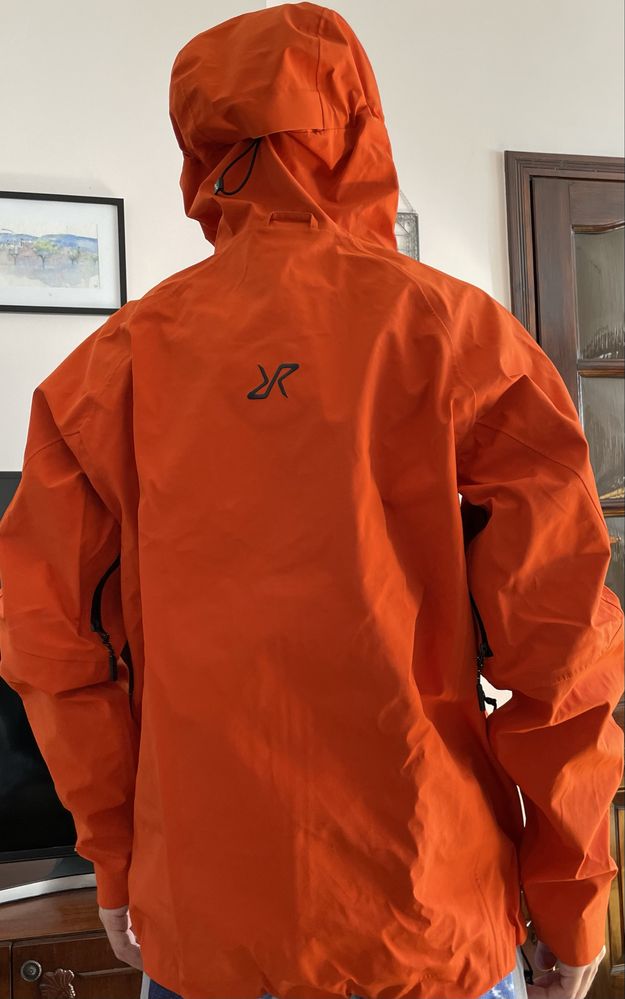 Revolution Race kurtka membranowa hardshell Cyclone Rescue 2.0 pumpkin