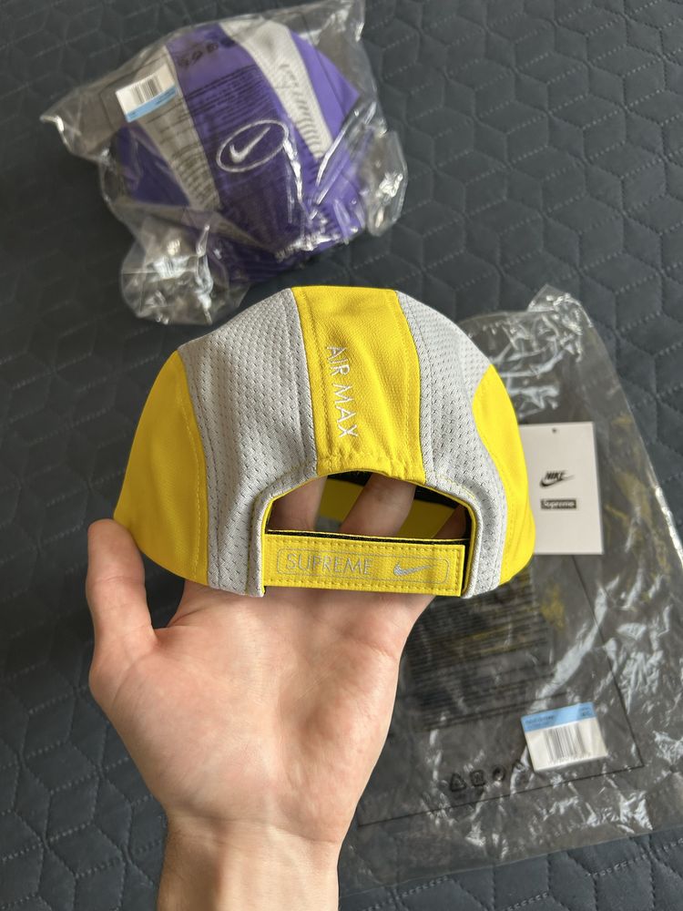 Supreme X Nike Fw 25 Running Cap «Yellow»
