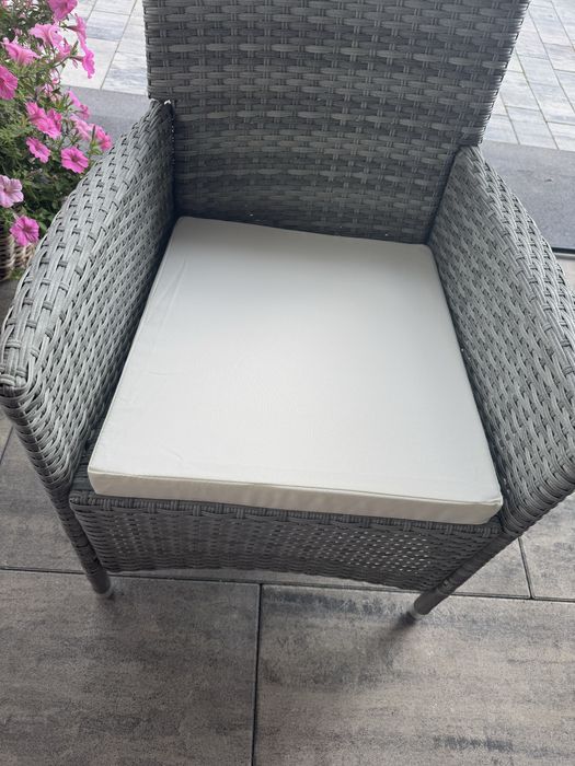 Poszewki na poduszke ogrodowa poszewka wodoodporna taras balkon ecru