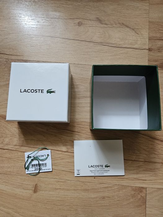 Pudełko do zegarka lacoste