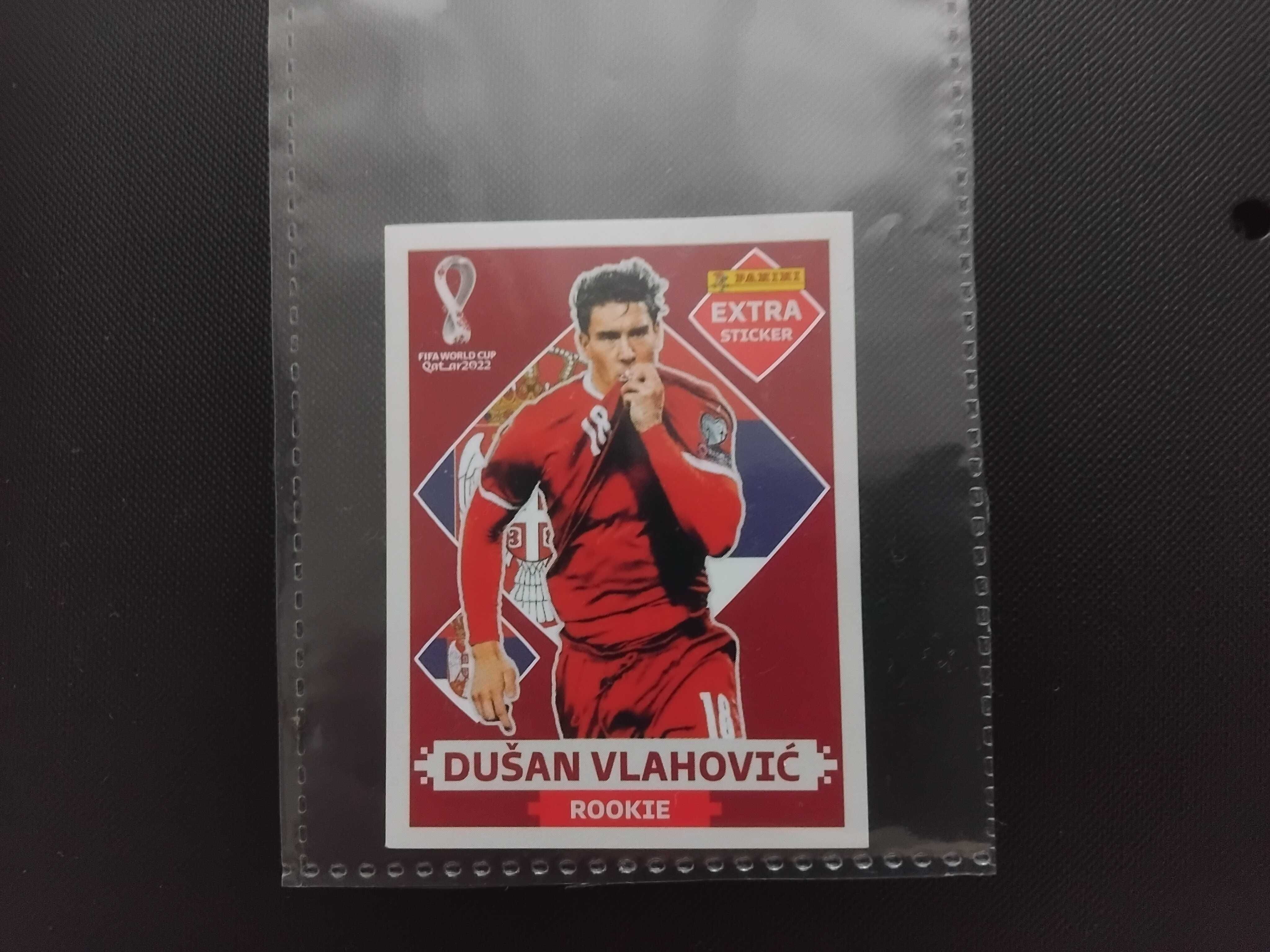 Dusăn Vlahovíc Carta/Rookie/Cobre Do Mundial De 2022 No Qatar