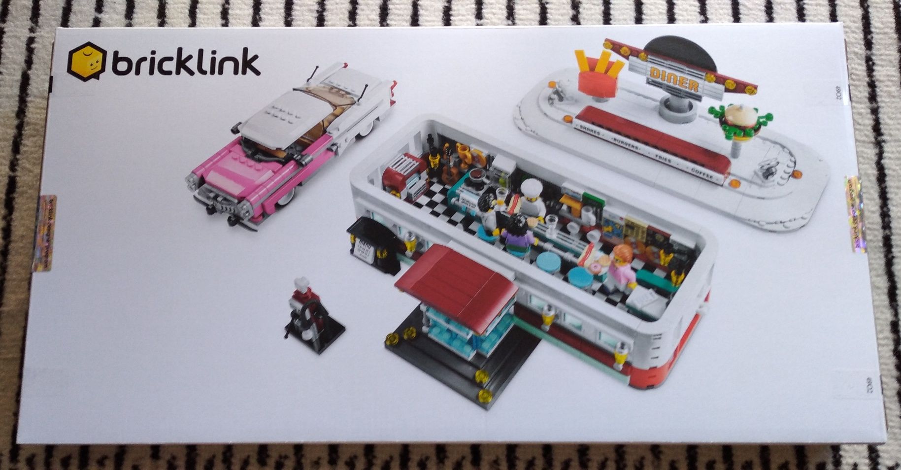 LEGO BrickLink 910011 - Restauracja z lat pięćdziesiątych