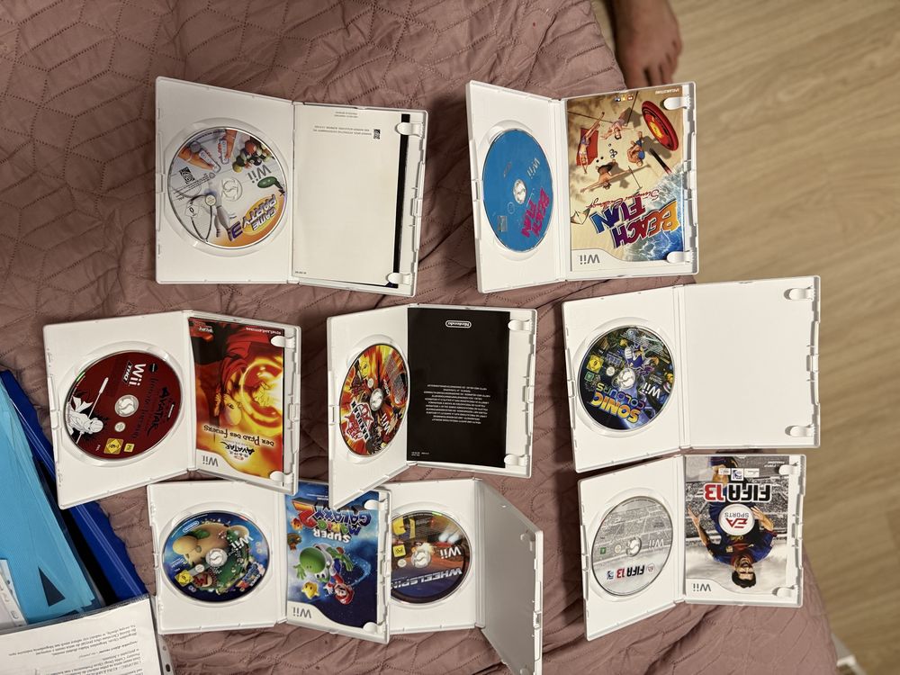 Sprzedam zestaw gier na Nintendo Wii