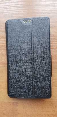 Чохол книжка універсальний 5.5" — 6.3" чорний